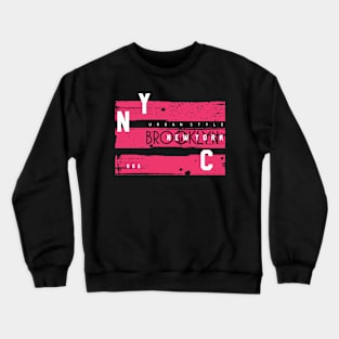 NYC brooklyn Crewneck Sweatshirt